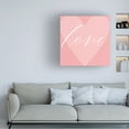 thumbnail image 3 of Mercedes Lopez Charro 'Love Heart' Canvas Art, 3 of 3