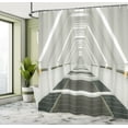 thumbnail image 5 of Ambesonne Outer Space Shower Curtain, Science Fiction, 69"Wx84"L, Army Green Pale Grey, 5 of 5