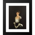 thumbnail image 2 of William Orpen 11x14 Black Modern Framed Museum Art Print Titled - Portrait of Rose, Fourth Marchioness of Headfort, 2 of 5