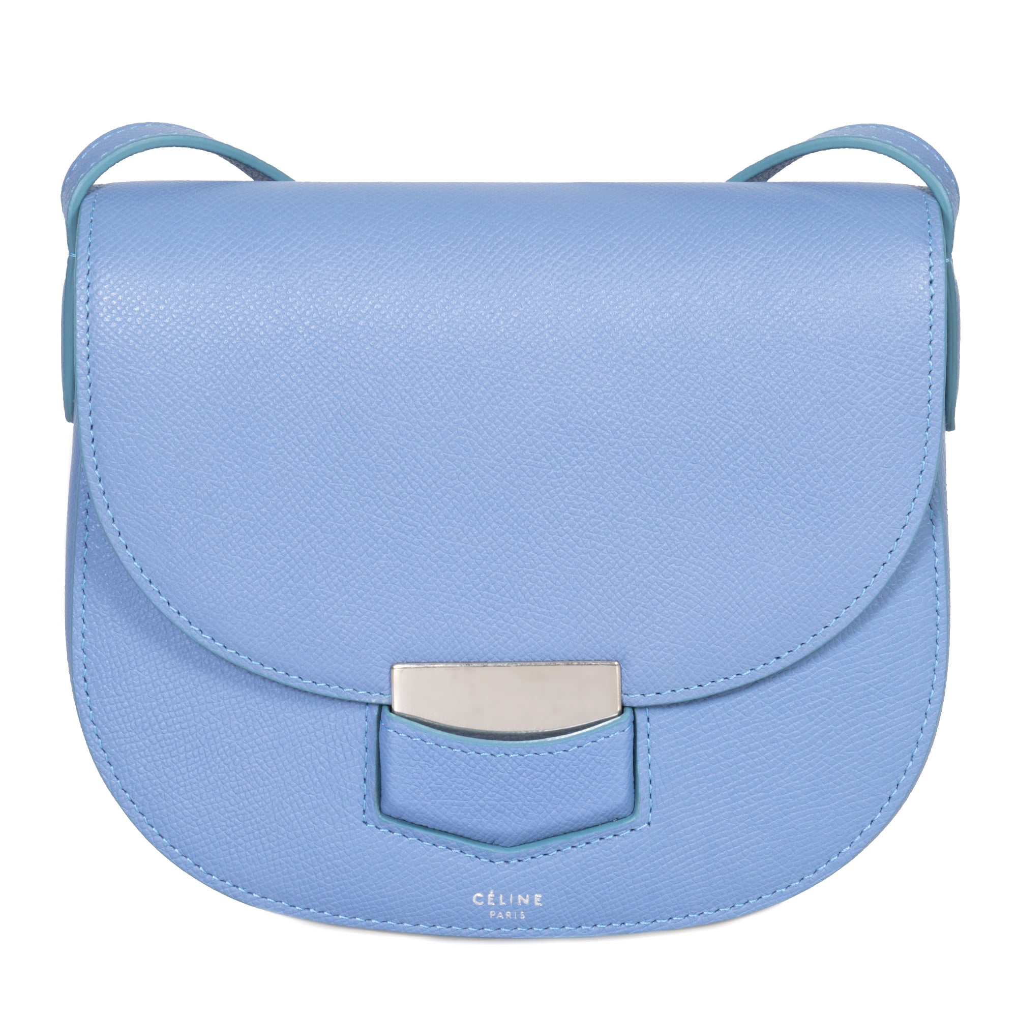 celine blue handbag