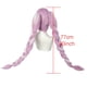 thumbnail image 3 of Peluca de cosplay Enigmas Archives Lains Codes Littles Deaths Anim, 3 of 3
