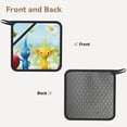 thumbnail image 2 of Lsque Pikmin Pattern Silicone Anti-hot Pad,Pot Holders, Kitchen Oven Glove High Heat Resistant 500 Degree with Non-Slip Silicone Surface-One Size, 2 of 8