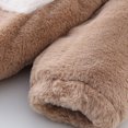 thumbnail image 6 of DJDLJWCJ Girls Winter Fleece Lined Jacket with Bear Ear Soft Comforty Full Zipper Warm Coat Brown Size 12M, 6 of 7