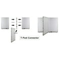 thumbnail image 5 of GOF T-shaped Freestanding Partition (30”D x 228”W x 60”H) Office Room Divider, Privacy Screen, Workstation Cubicle, 5 of 11