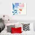 thumbnail image 5 of Orinice  Floral Wall Art Flower Pictures Wall Decor, Abstract Art Wall Decor, Colorful Artwork for Walls, Preppy Wall Decor, Flower Art Wall Posters Aesthetic  16x12in, 5 of 6