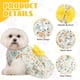 thumbnail image 2 of Vestidos para perros Sanwuta, 8 piezas, estampado floral, tamaño XL, 50 cm, 2 of 6