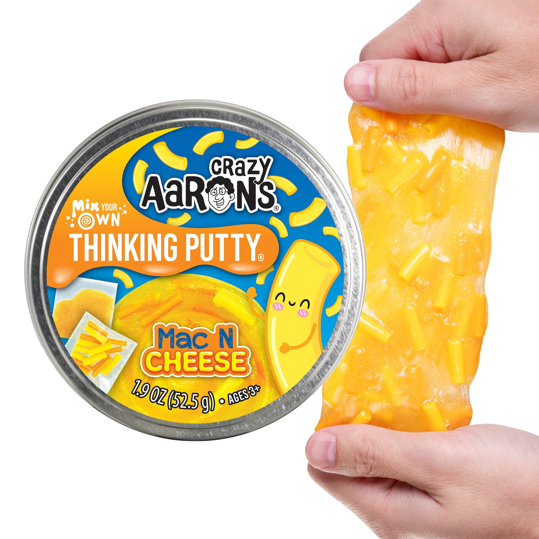 Crazy Aaron's DIY Mac N Cheese Thinking Putty for Kids