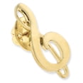 thumbnail image 2 of PinMart's God Music Clef Note Lapel Pin, 2 of 3