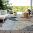 thumbnail image 6 of Addison Rugs Chantille Indoor/Outdoor Transitional Geometric Sky Washable Rectangle Rug, 2'6" x 3'10", 6 of 6
