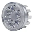 thumbnail image 3 of 1 Pz Faro Redondo 6 Led Aro Rgb Moto Auto Universal 4x4 12v, 3 of 6