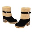 thumbnail image 4 of Bottes d'Hiver pour Femmes Cheville Décontractées Extérieur Intérieur, 4 of 8