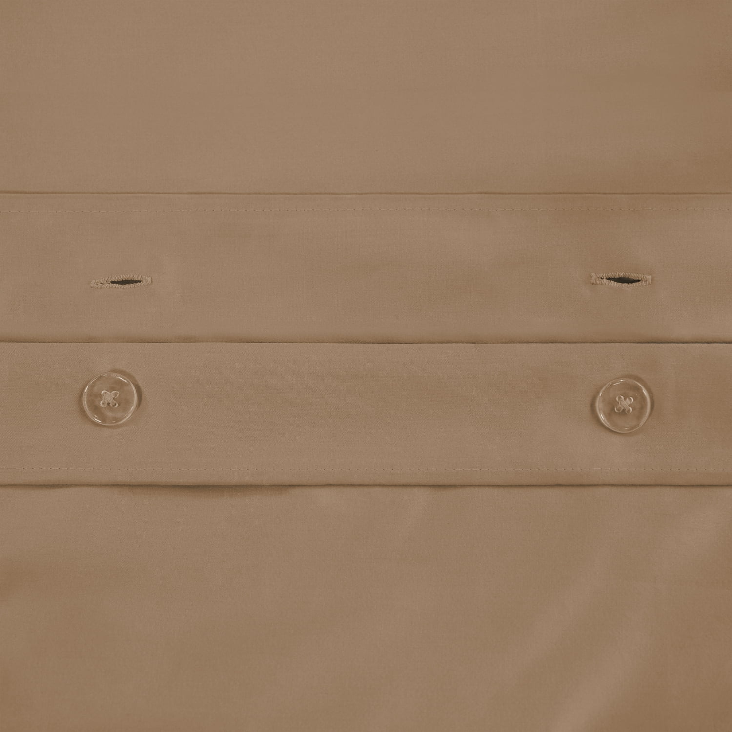 Superior Egyptian Cotton Duvet Cover Set, Full/ Queen, Taupe