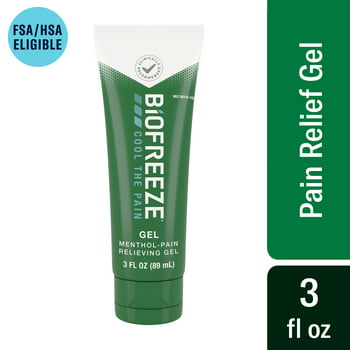 Biofreeze Pain  Gel, 3 oz. Tube, Green