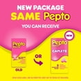 thumbnail image 3 of Pepto Bismol Caplets, Upset Stomach Relief, Stomach Relief, Anti-Diarrheal, 40 Count, 3 of 11