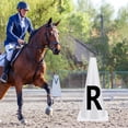 thumbnail image 6 of sunsanly 4/ 8 Pcs Dressage Cones Stackable Equestrian Training Cones Set with Letters Sign Easy Setup Dressage Cones for Equestrian Practice Events, 6 of 7
