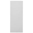 thumbnail image 2 of vidaXL Office Cabinet Light Grey 90x40x102 cm Steel, 2 of 5