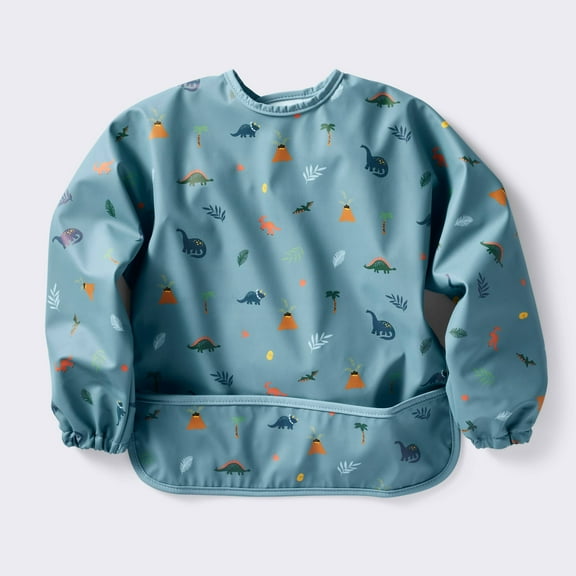 Long Sleeve Bib - Dinosaur
