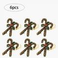 thumbnail image 4 of tredstone 6Pcs Christmas Napkin Rings Napkin Holder Rings for Holiday Christmas Table Decoratio, 4 of 7