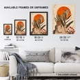 thumbnail image 3 of Artery8 Cheetah Perched on Rock Boho Sunset Sun Plants For Living Room Extra Large XL Wall Art Poster Print, 3 of 5