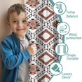 thumbnail image 3 of Blackout Kids Curtains,Boho Bohemia Geometric Line Art Childrens Insulated Curtains Set Of 2,Bedroom Essentials,Toddler Room Decor 52"x63"(132x160cm), 3 of 4