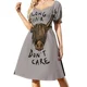 thumbnail image 2 of El pelo largo no importa: el vestido sin mangas Highland Cow, ropa de mujer, vestidos de verano para ocasiones especiales., 2 of 7
