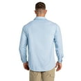 thumbnail image 2 of 33,000ft Men's Long Sleeve Sun Protection Shirt UPF 50+ UV Quick Dry Cooling Fishing Shirts for Travel Camping Hiking Blue X-Large, 2 of 8