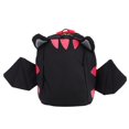 thumbnail image 1 of Mochila escolar para niños, mochila para bebé con patrón de pequeño diablo coreano, color negro, 1 of 5