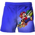 thumbnail image 1 of 2023 Mario Baby Boy traje de baño pantalones cortos niños traje de baño verano pantalones cortos dibujos animados Super Mario bebé traje de baño playa Pants100 heqiyong CONDUJO, 1 of 2