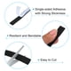thumbnail image 4 of Cinta de espuma de un solo lado EVA Uxcell 5/8"W x 1/8"T x 16.4Ft, negra 2Pcs, 4 of 7