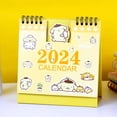 thumbnail image 1 of Sanrio-Mini Calendario de escritorio de Hello Kitty, decoración de escritorio de dibujos animados, diario, semanal, accesorios de oficina, regalo, 2024, 1 of 4