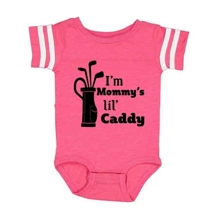 

Inktastic I m Mommy s Lil Caddy- golf for kids Gift Baby Boy or Baby Girl Bodysuit