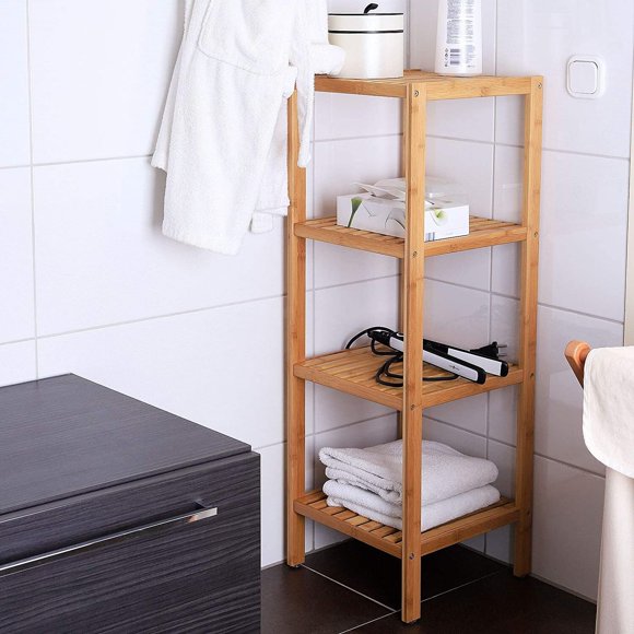 Narrow Shelf Bathroom