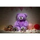 thumbnail image 2 of Oso de peluche gigante HollyHome de 90 cm, color morado, 2 of 9