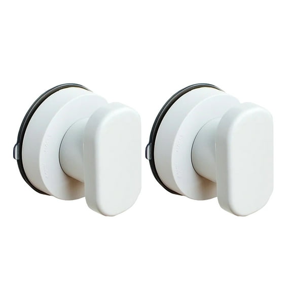 Pretyzoom Bathtub and Shower Grab Bars White Stability Assistance Bathroom Use 2Pcs
