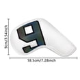 thumbnail image 6 of Joernso 10Pcs Durable Golf Club Cover Hemming Process Anti-fouling Multiple Useful Golf Putter Cover for Golf Club, 6 of 8