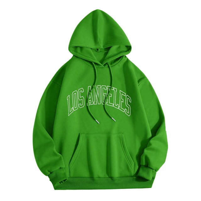 Gibobby Sudaderas con capucha para hombre Sudadera con capucha para hombre estilo casual con bloque de color ajuste holgado de manga larga(Verde,XG)