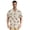 Beagle Dog and Paw, variant on Dailycode Men's Casual Button Down Shirts Short Sleeve Summer Hawaiian Beach Shirt, Neon Jellyfish and Shell