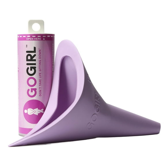 GoGirl GG-PL-HT Urinoir féminin, languette rose Dispositif d'urination féminin