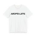 thumbnail image 3 of Inspirational Amputee T-Shirt, Ampd Life V1, Humor Crew Neck T-Shirt, 3 of 4