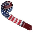 thumbnail image 1 of LNGOOR Sangle de Guitare Basse Réglable pour Guitare Électrique Motif Drapeau USA Sangle d'Instrument Sangle de Guitare, 1 of 6