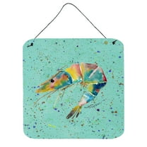 Carolines Treasures 8460DS66 Shrmip Wall or Door Hanging Prints 6HX6W multicolor