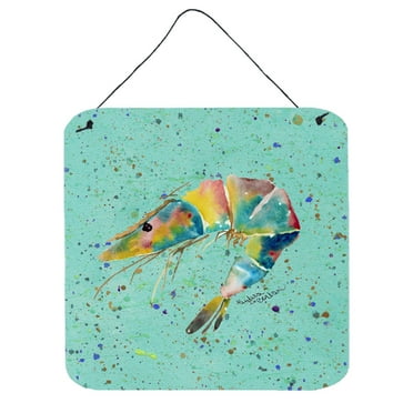 Carolines Treasures 8460DS66 Shrmip Wall or Door Hanging Prints 6HX6W multicolor