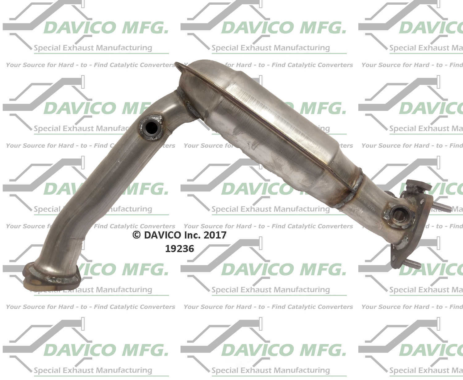 Davico Mfg 19236 Direct-Fit Catalytic Converter