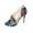 Green, variant on JINMGG Sandals for Women Plus Clearance Summer Open-toed Snake Print Roman Shoes Fish Mouth Side Hollow High Heels Pink 41