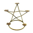 thumbnail image 2 of Lipstore Metal Display Stand Collections Crystal Display Crystal Ball Stand for Agate Antique Gold, 2 of 8