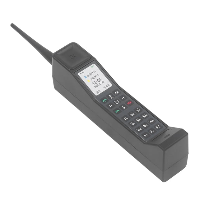 Accesorio Para Teléfono Celular Vintage, Réplica De Teléfono Móvil Retro De Los Años 80 Y 90, Decoración Nostálgica De Plástico Para El Hogar Y La Oficina, Diseño Vintage