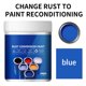 thumbnail image 1 of Removedor de óxido 2 en 1 para metal, 10.6 oz, pintura antioxidante, transforma el óxido en superficies listas para pintar, azul, 1 of 9