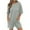 Gray, variant on Utoimkio Plus Size Half Sleeve Rompers for Women Loose Fit Short Jumpsuits Overalls Summer Outfits with Pockets