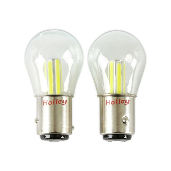 Holley RetroBright HLED09 LED Bulbs - Turn Signal 1157 - Modern White - Pair