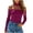 Wine, variant on Tqcoqu Women's Off Shoulder Tops,Long Sleeve Slim Fit Stretchy Shirts Blouses Top,Matching Choker Neckline & Built-in Bra,Black Women's XS-XXL